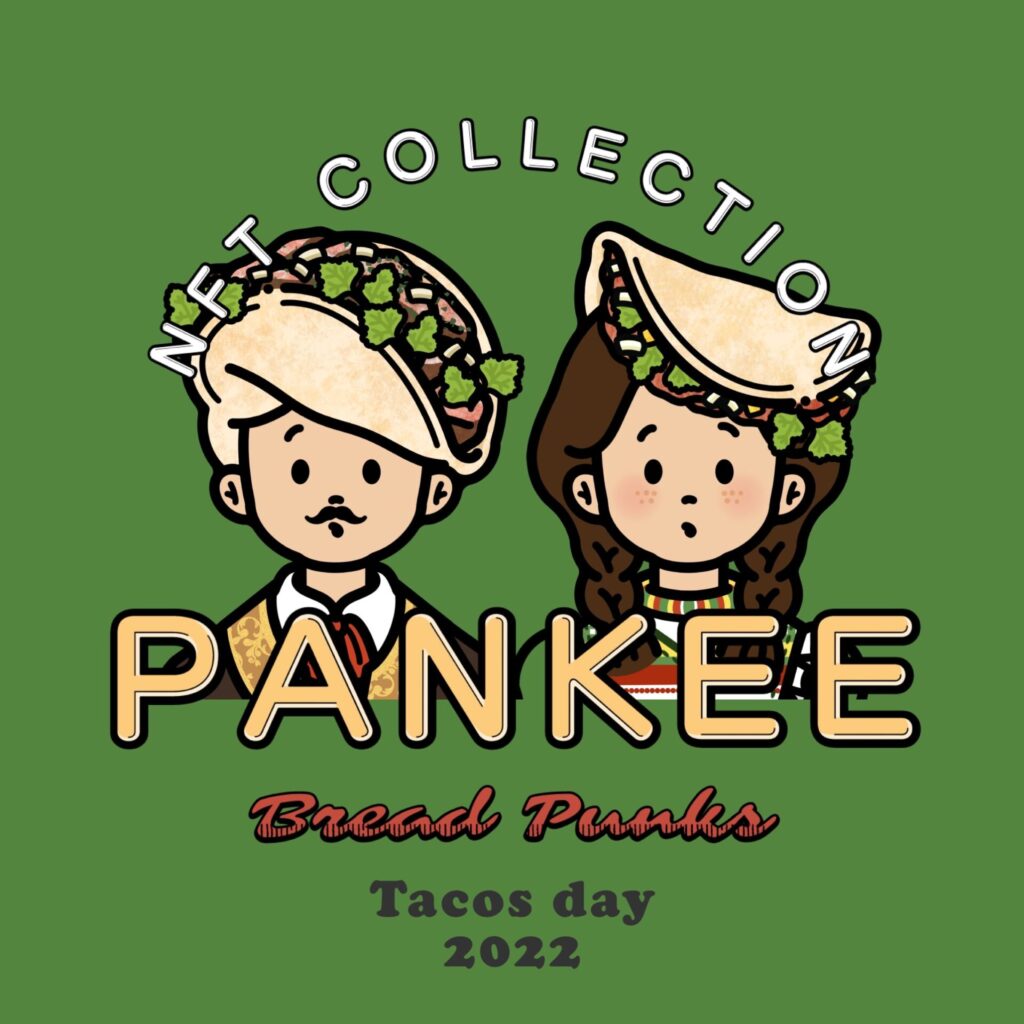 PANKEE 2022 Tacos day 3D sticker